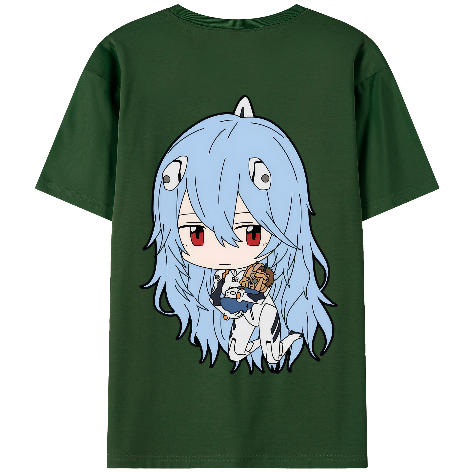 （画像用） EVA 新世紀エヴァンゲリオン 綿100％半袖Tシャツ（背面プリント）